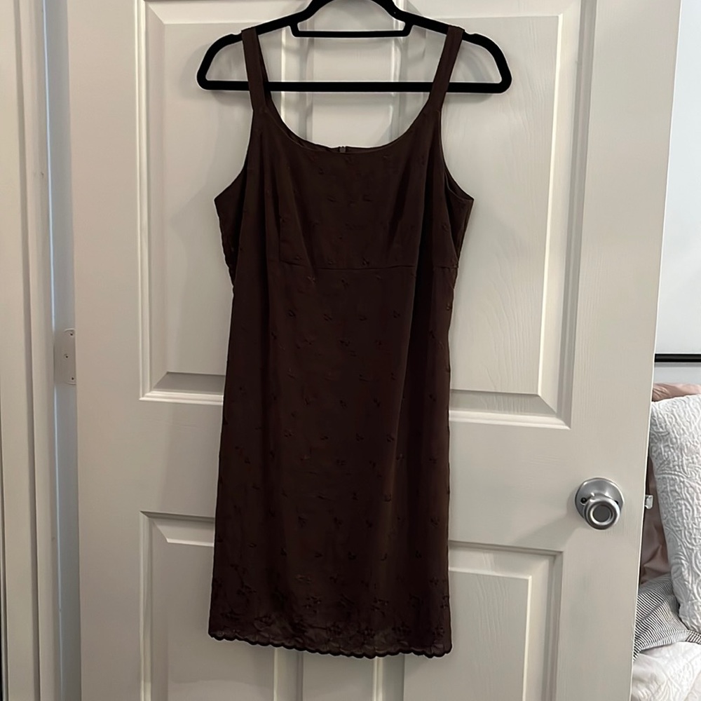 Vintage Express embroidered dress
